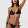 Online Saint and Sofia Alba Tie Side Bikini Bottom - Black
