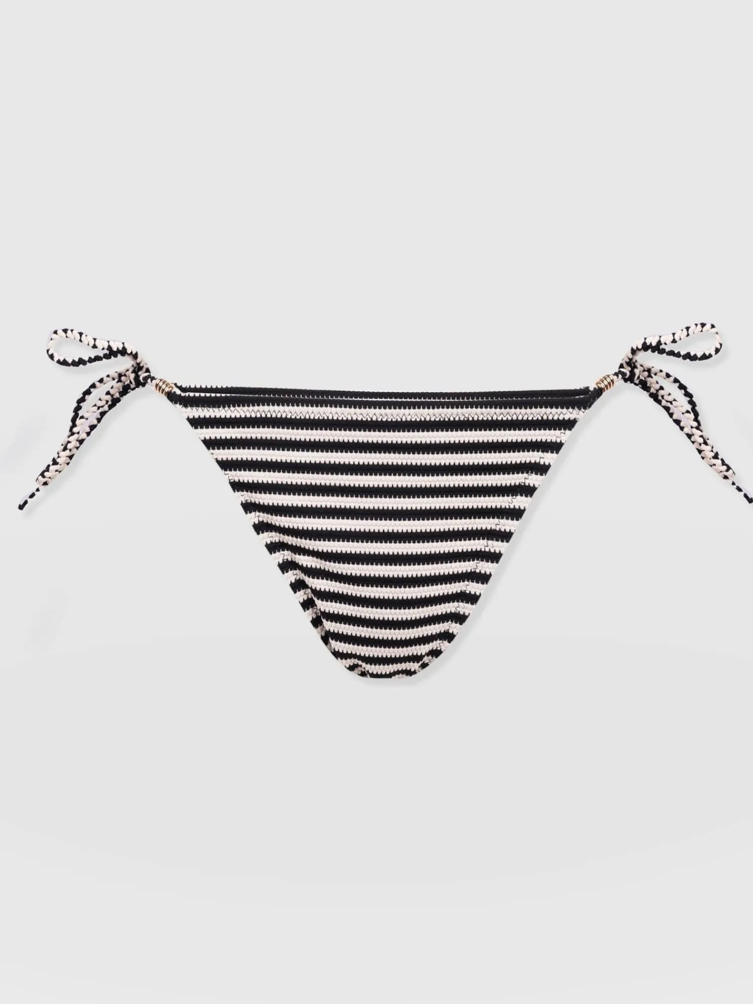 Clearance Saint and Sofia Alba Tie Side Bikini Bottom - Stripe