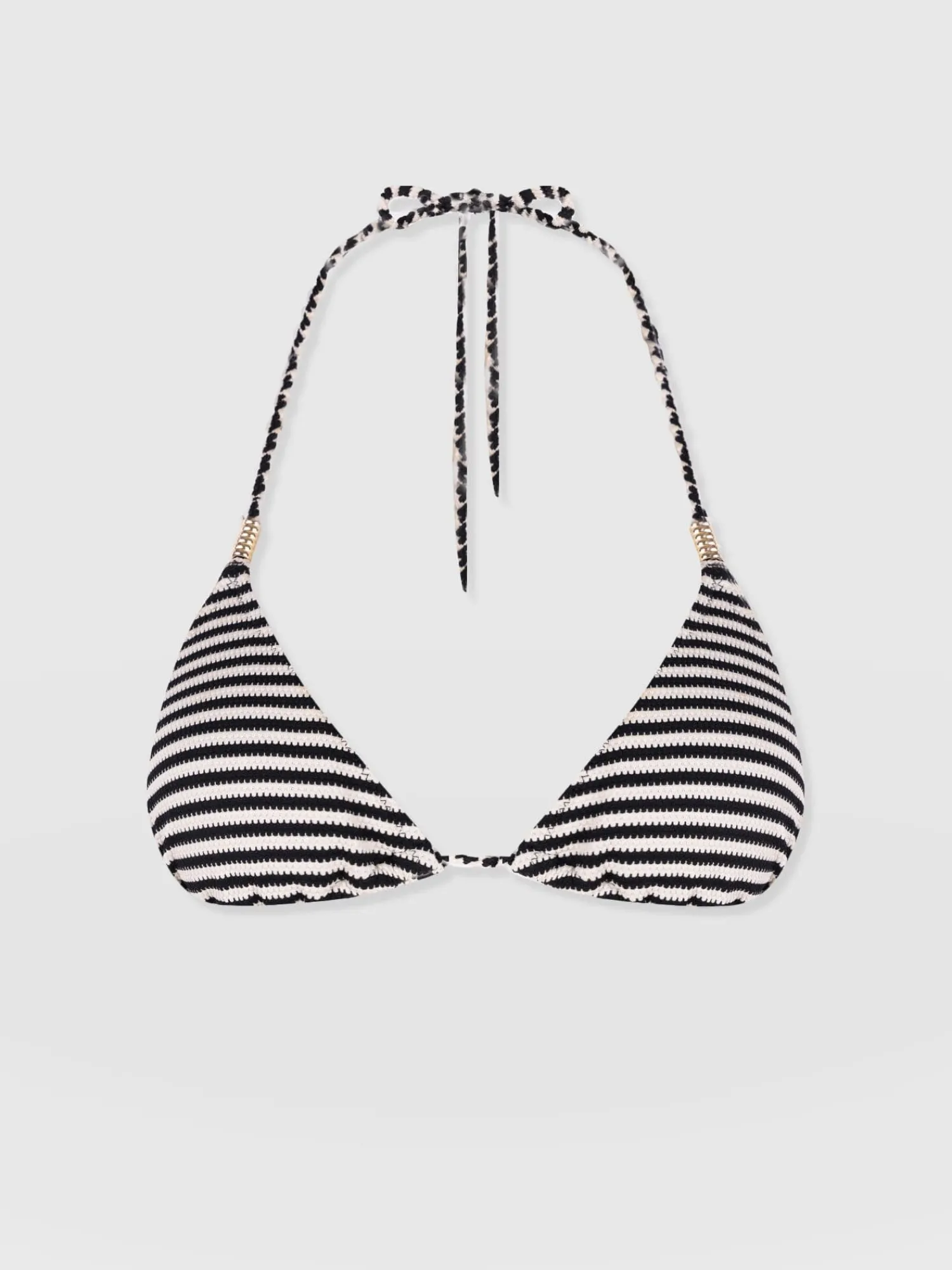 Online Saint and Sofia Alba Triangle Bikini Top - Stripe