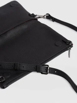 Clearance Saint and Sofia Alexis Studded Clutch - Black