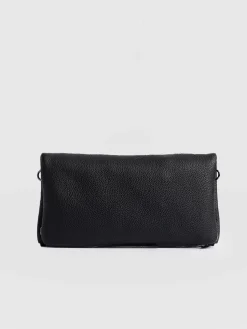 Clearance Saint and Sofia Alexis Studded Clutch - Black