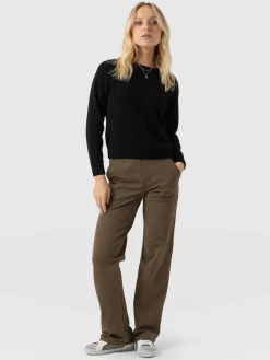 New Saint and Sofia Apartment Pant - Khaki