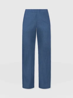 Hot Saint and Sofia Apartment Pant - Teal Rib