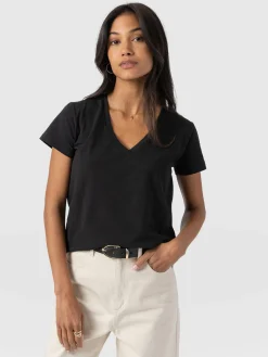 Hot Saint and Sofia Apartment Tee - Black