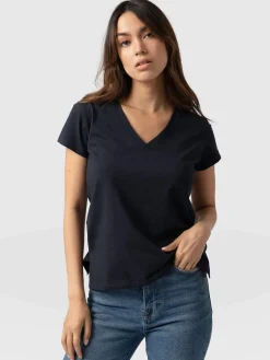 Sale Saint and Sofia Apartment Tee - Navy