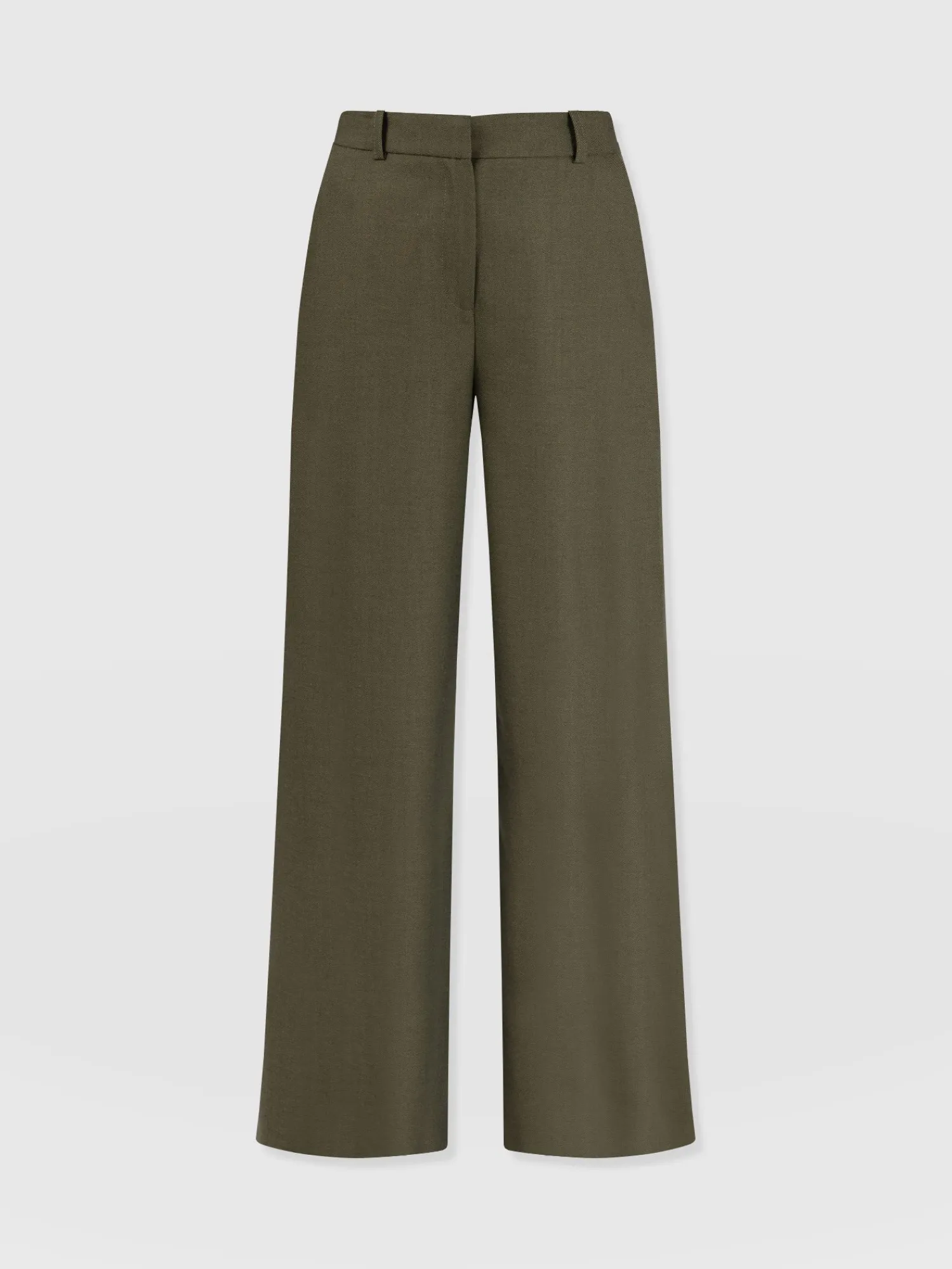 Best Saint and Sofia Argent Wide Leg Pant - Khaki