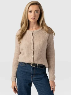 Clearance Saint and Sofia Ariella Cardigan - Beige