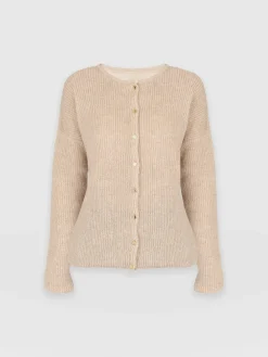 Clearance Saint and Sofia Ariella Cardigan - Beige