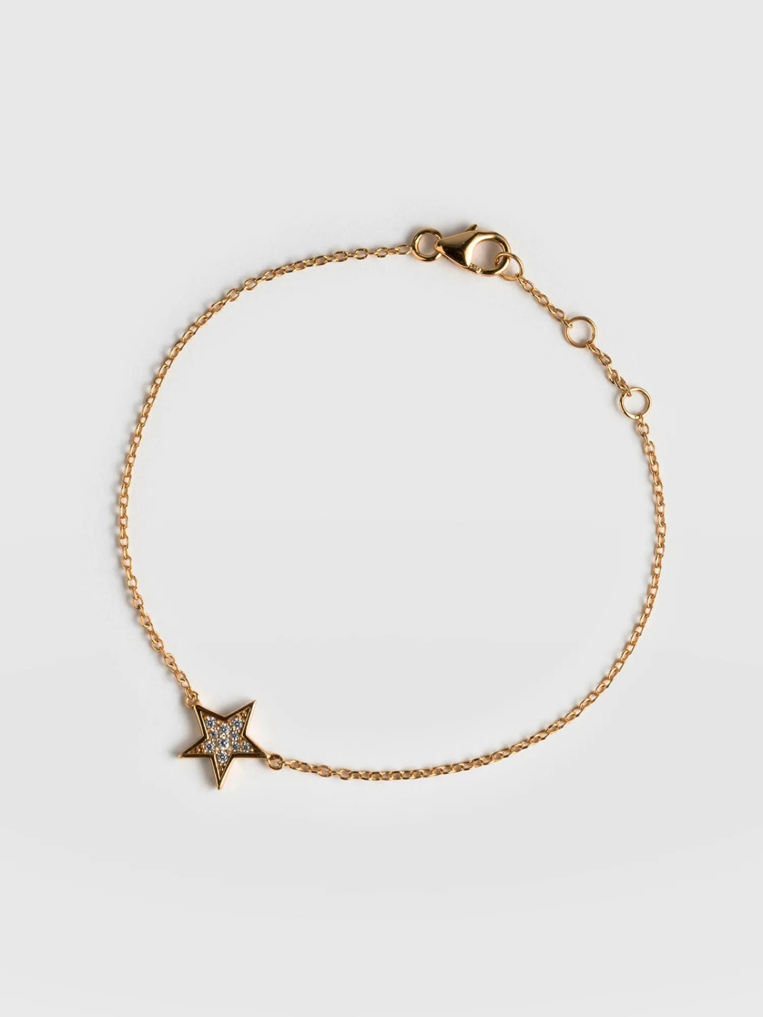 Online Saint and Sofia Astral Star Bracelet - Gold