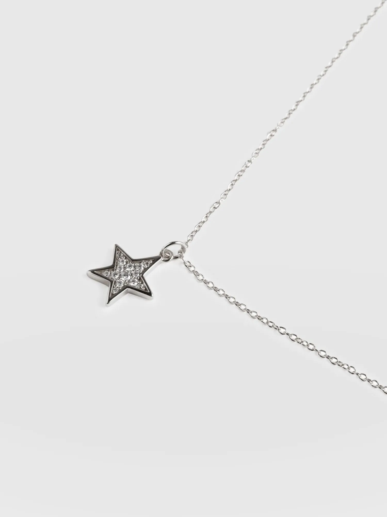 Fashion Saint and Sofia Astral Star Necklace - Silver