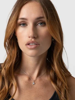 Fashion Saint and Sofia Astral Star Necklace - Silver