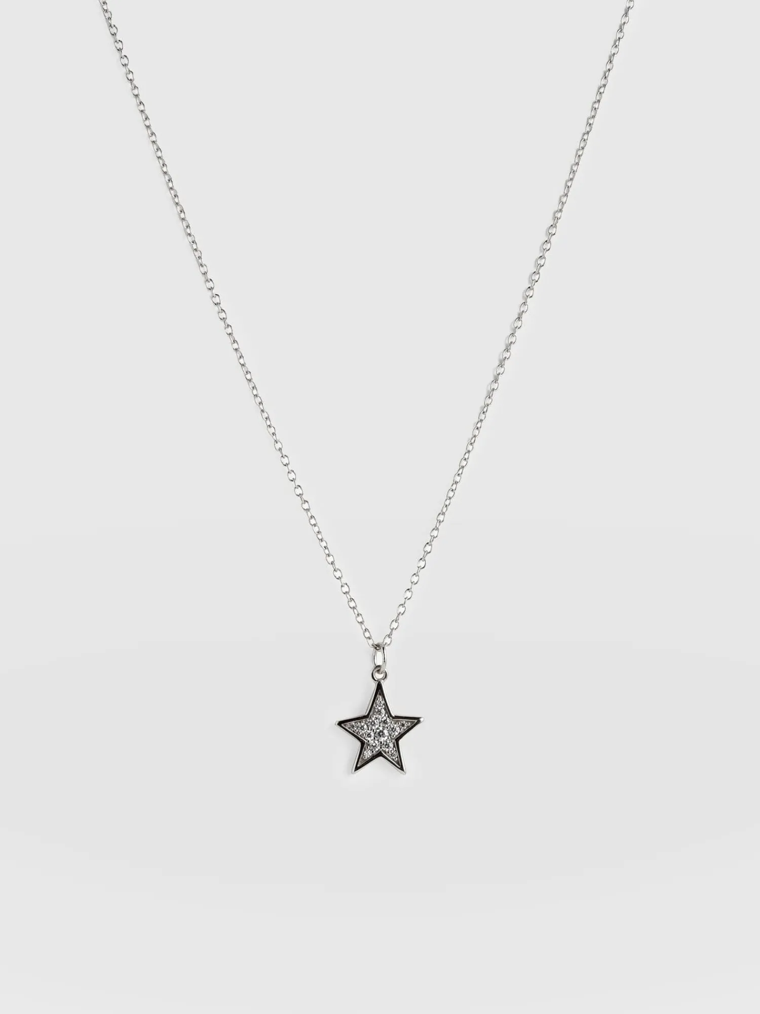 Fashion Saint and Sofia Astral Star Necklace - Silver