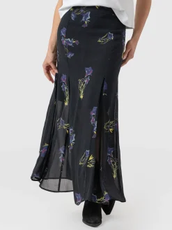 Discount Saint and Sofia Audrey Skirt - Blue Lily Gardens