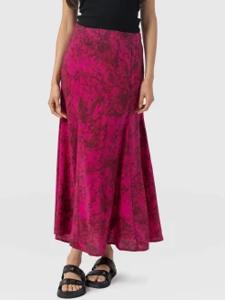 Hot Saint and Sofia Audrey Skirt - Pink Marble