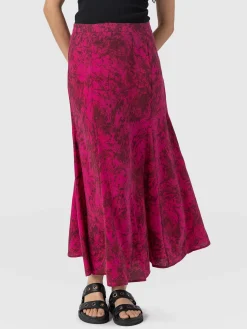 Hot Saint and Sofia Audrey Skirt - Pink Marble