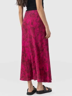 Hot Saint and Sofia Audrey Skirt - Pink Marble