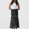 Discount Saint and Sofia Audrey Skirt - Spot Feather
