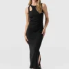 Discount Saint and Sofia Axel Cut Out Dress - Black