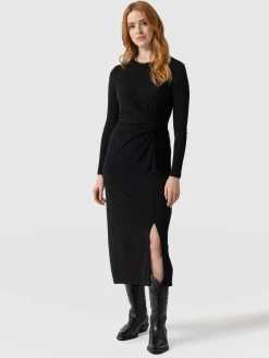 Best Saint and Sofia Bailey Knot Dress - Black