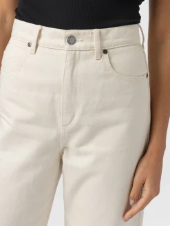 Clearance Saint and Sofia Barrel Leg Jean - Cream