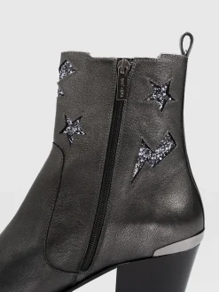 Online Saint and Sofia Billie Rock Boot - Gunmetal