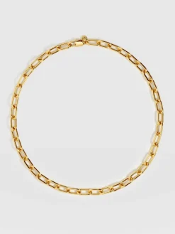 Discount Saint and Sofia Cable Chain Necklace - Gold