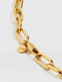Discount Saint and Sofia Cable Chain Necklace - Gold