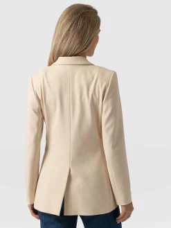 Online Saint and Sofia Cambridge Blazer Crepe - Beige