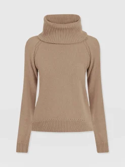 Discount Saint and Sofia Cambridge Cashmere Jumper - Beige