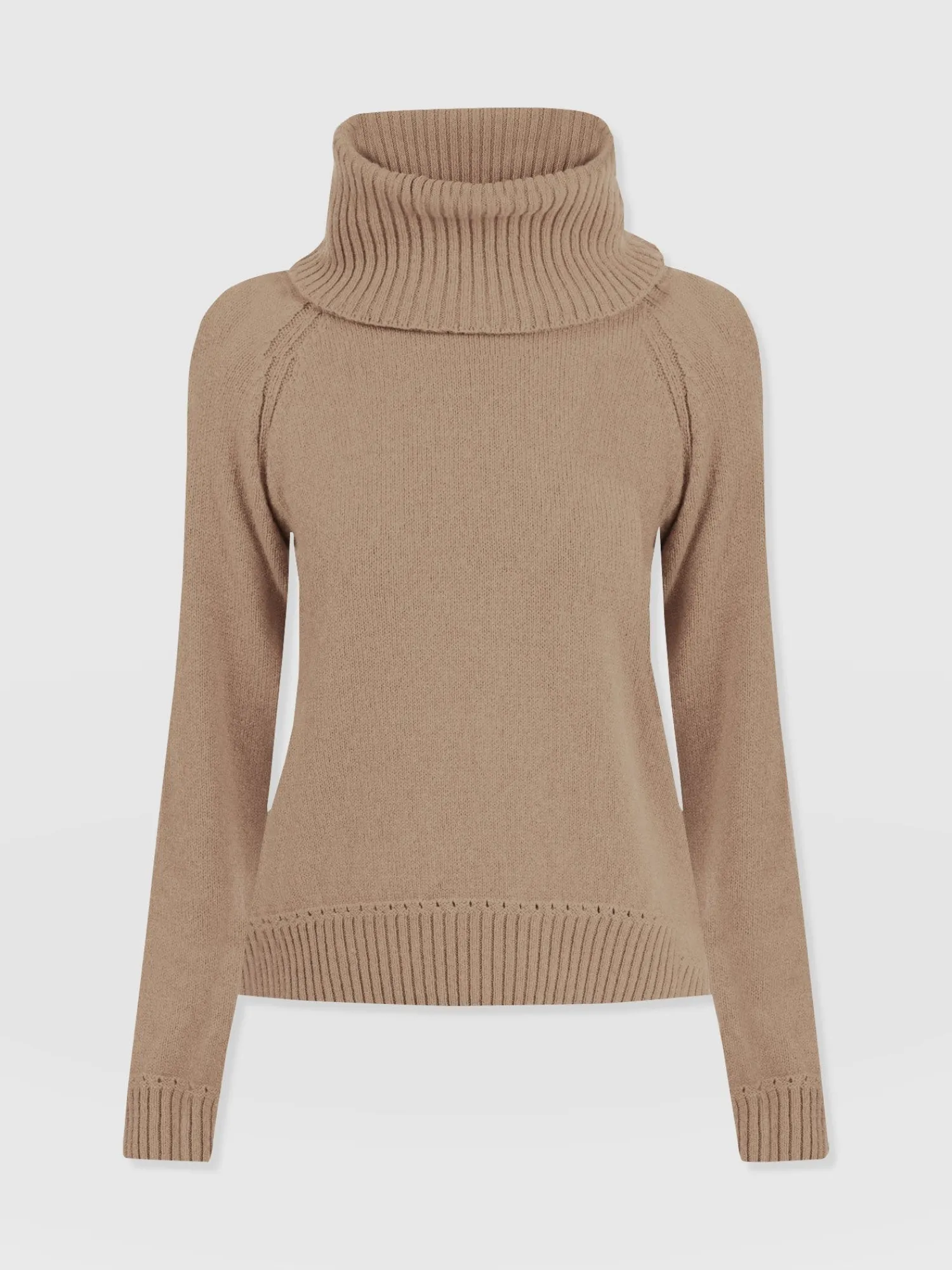 Discount Saint and Sofia Cambridge Cashmere Jumper - Beige