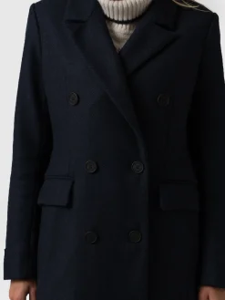 Best Saint and Sofia Cambridge Coat - Navy Chevron