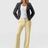 Online Saint and Sofia Cambridge Tailored Wide Leg Pant - Yellow