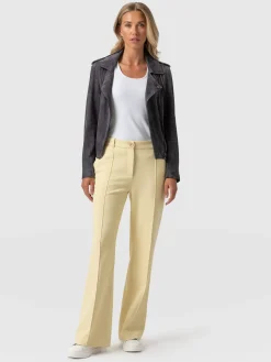 Online Saint and Sofia Cambridge Tailored Wide Leg Pant - Yellow