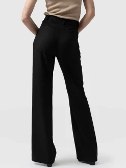 Best Saint and Sofia Cambridge Tailored Wide Leg Pant - Black