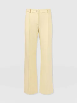Online Saint and Sofia Cambridge Tailored Wide Leg Pant - Yellow