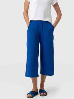 New Saint and Sofia Cara Wide Leg Culotte - Blue