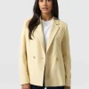 Hot Saint and Sofia Carmen Blazer - Yellow