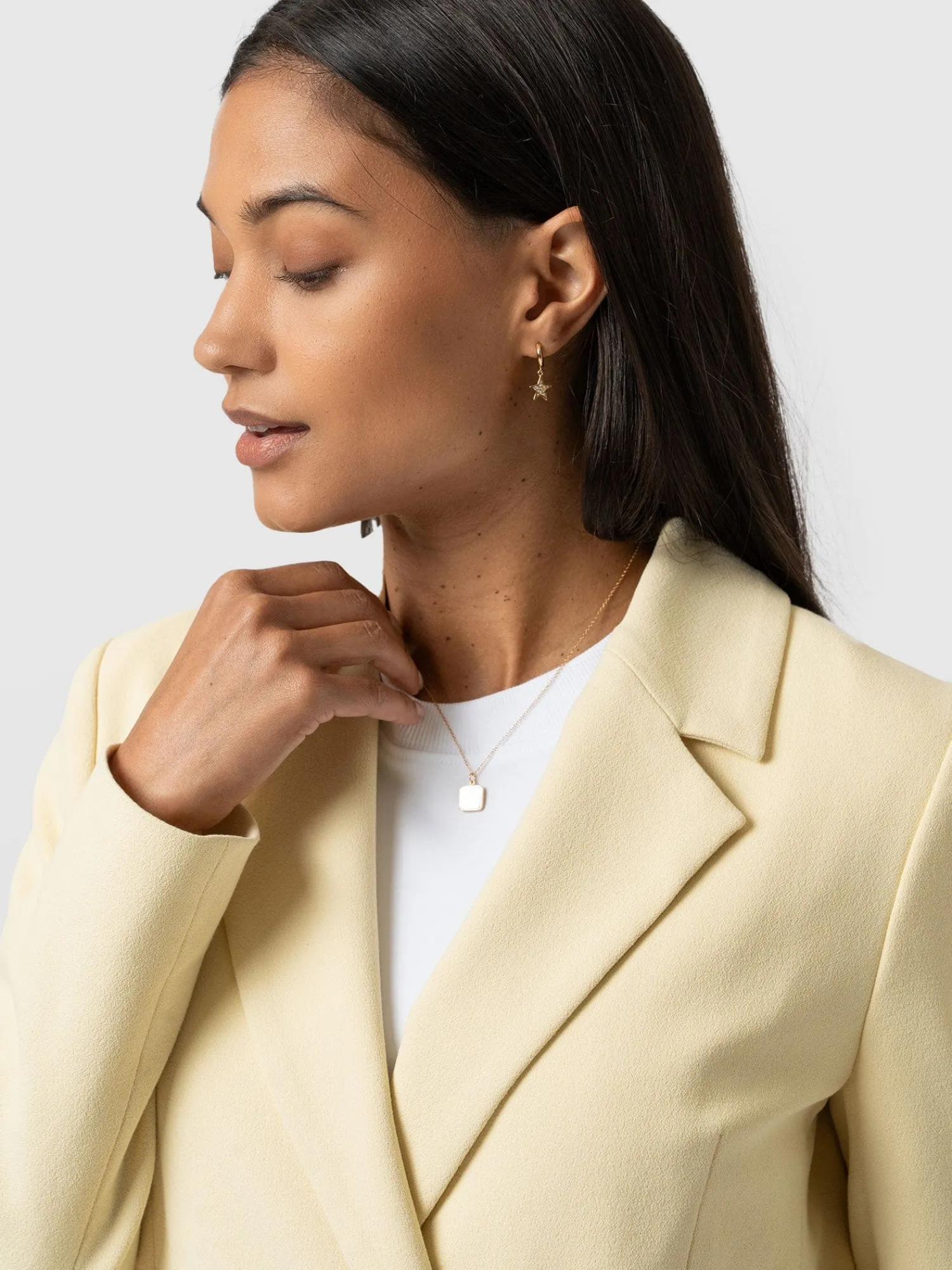 Hot Saint and Sofia Carmen Blazer - Yellow