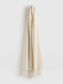 Best Saint and Sofia Cashmere Scarf - Cream