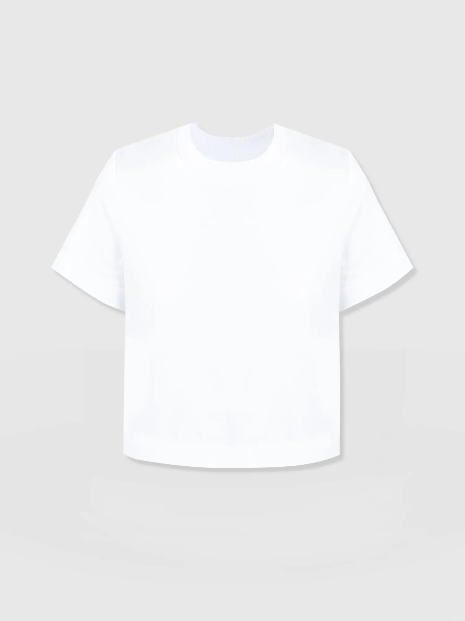 New Saint and Sofia Chelsea Crew Neck Tee - White