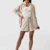 Hot Saint and Sofia Corinne Linen Short - Oatmeal