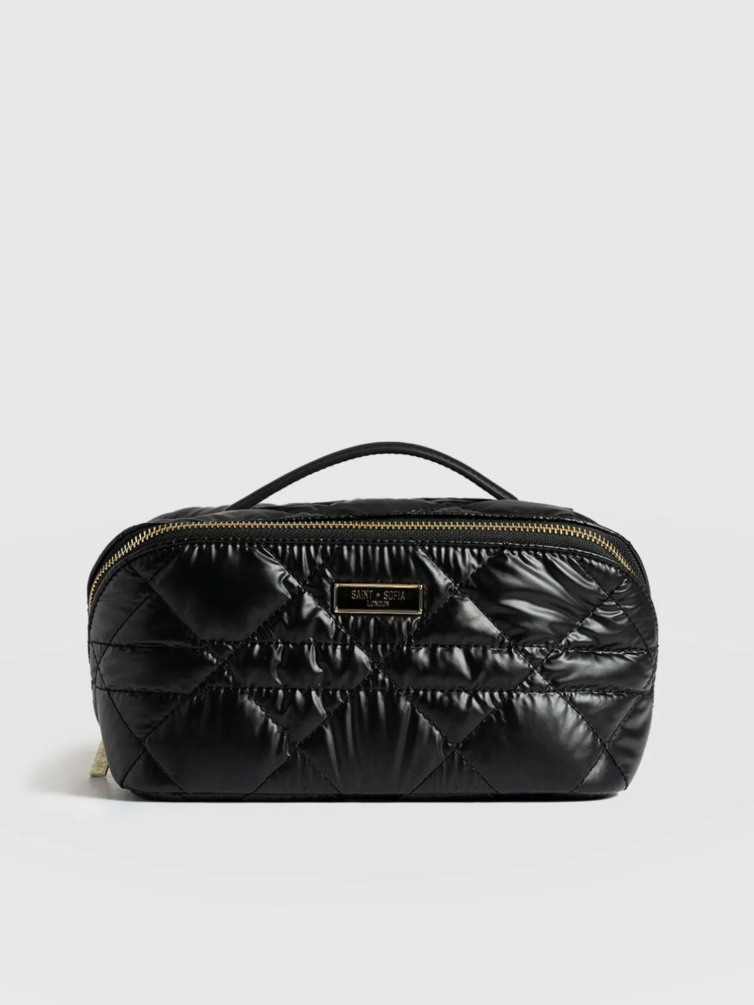 Clearance Saint and Sofia Cosmetics & Wash Bag - Black