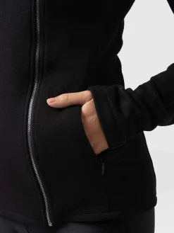 Clearance Saint and Sofia Cotton Biker Jacket - Black