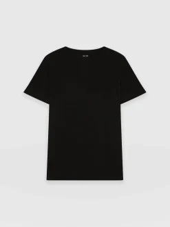 Online Saint and Sofia Easy Cotton Tee - Black