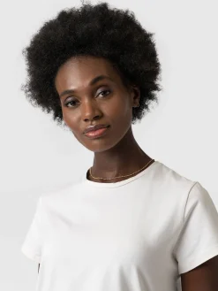 Discount Saint and Sofia Easy Cotton Tee - Cream