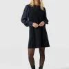 New Saint and Sofia Esme Zip Up Dress - Navy