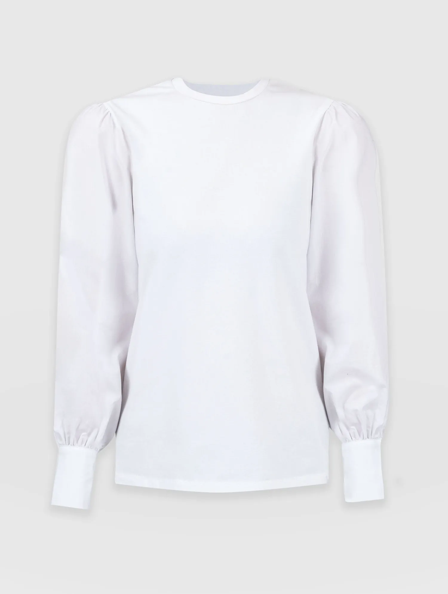 Clearance Saint and Sofia Eva Mock Shirt - White