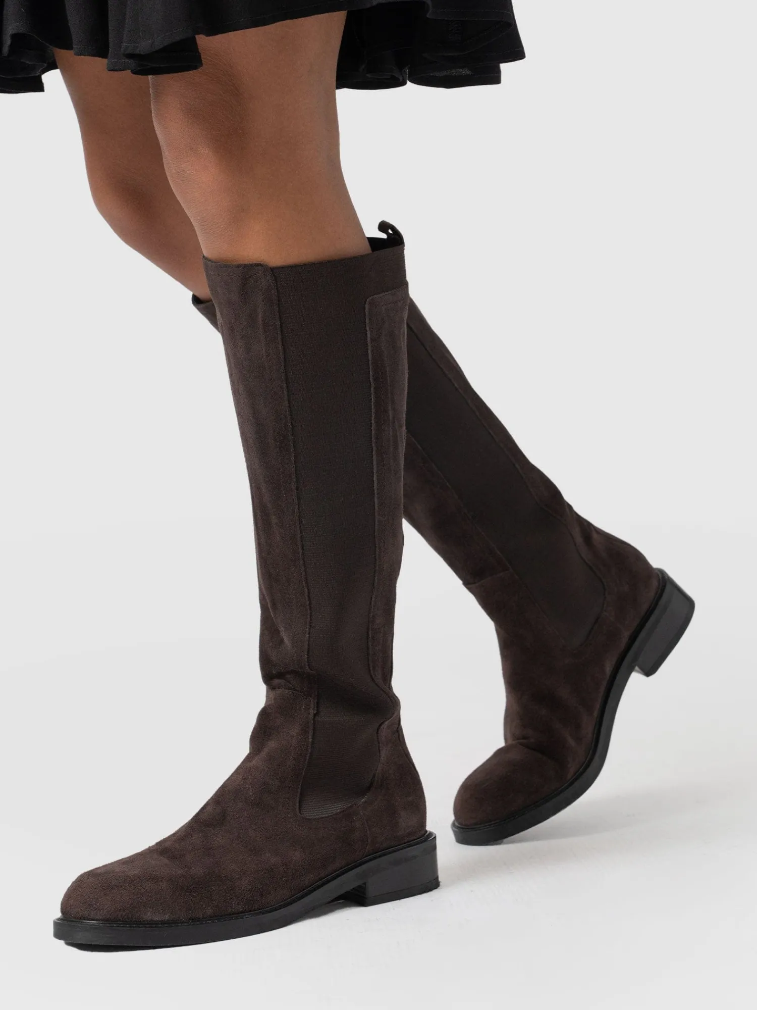 New Saint and Sofia Evelyn Knee High Boot - Brown