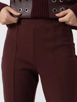 Hot Saint and Sofia Fearne Flare Legging - Maroon