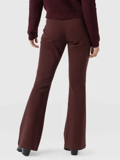 Hot Saint and Sofia Fearne Flare Legging - Maroon